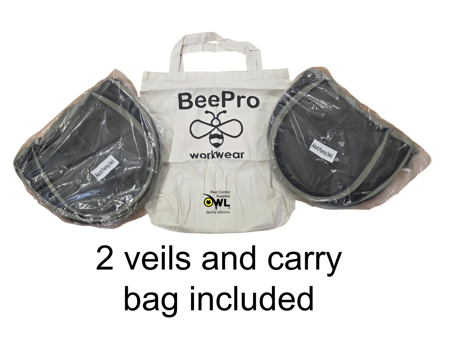 beekeeper full suit - 2 veils and carry bag included