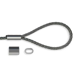 ferrule-aluminium for bird netting wire 2 - Owl Pest Control Products Ireland