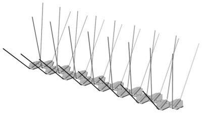 Wide Pigeon Spikes - Owl Pest Control Dublin