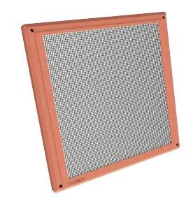 Rodent Proof Air Vent Brick Covers - Rat Mice Mesh - Large Brown