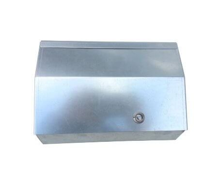 Galvanised rodent bait station - Owl pest control Dublin