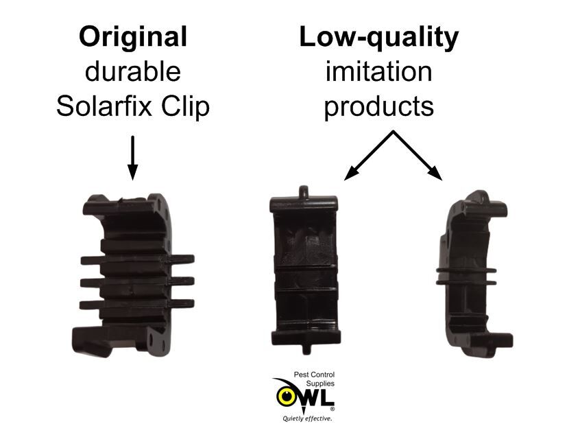 Bird Mesh Clips for Solar Panels 4