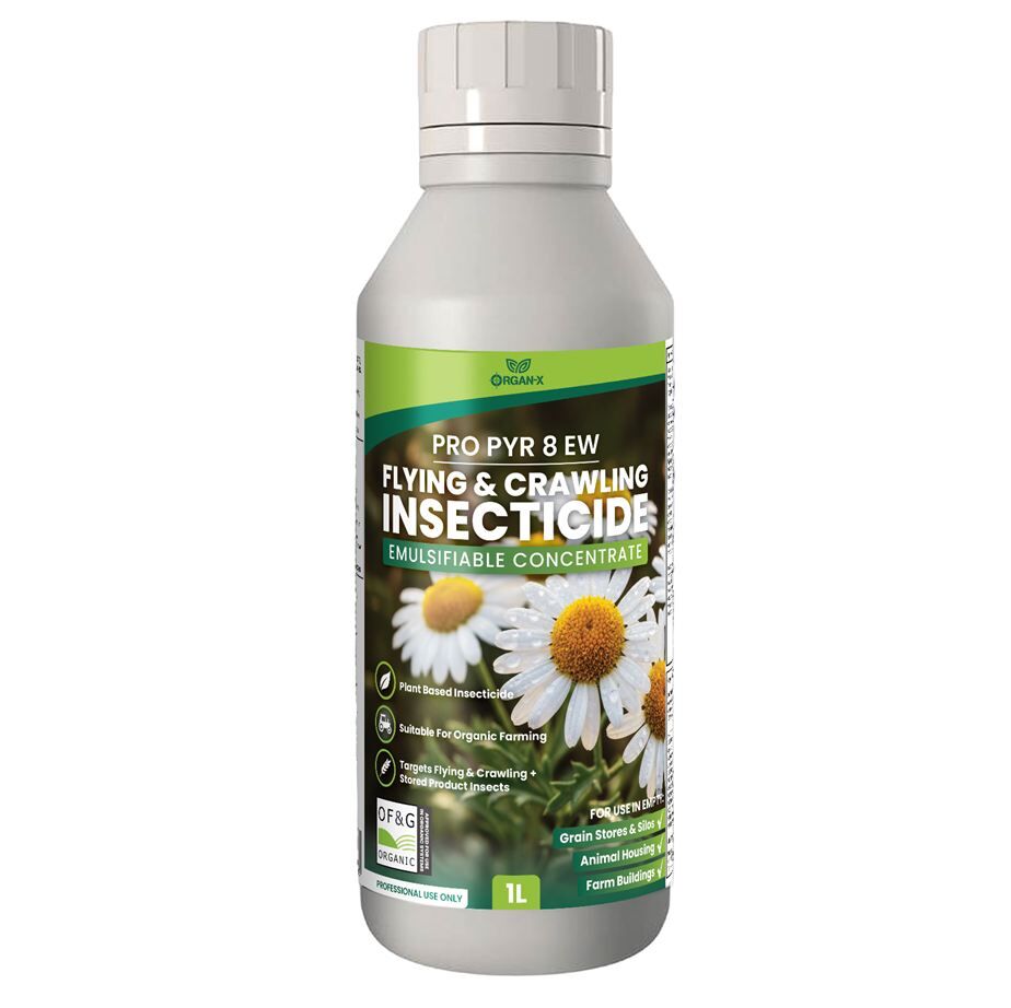 Organ-X PRO PYR 8EW Natural Insecticide 1L