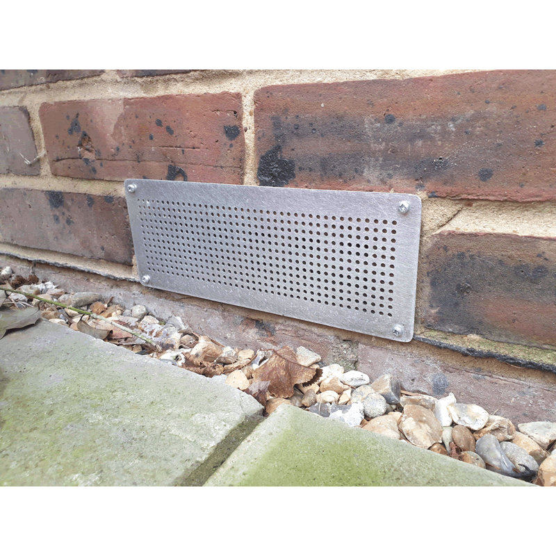 aluminum rodent-proof air brick cover small - Owl Pest Control Products Ireland
