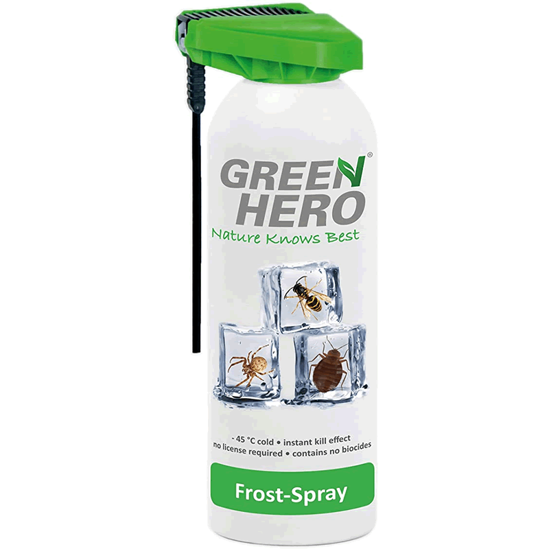 green hero insect freeze spray