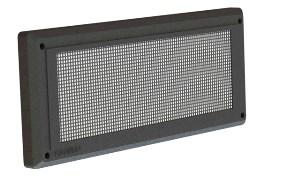 Rodent Proof Air Vent Brick Covers - Rat Mice Mesh - Small Black